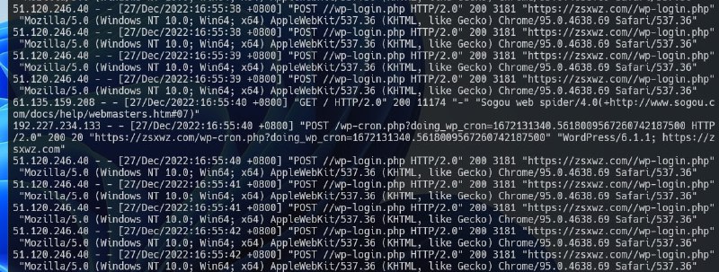 这个b在疯狂扫我博客后台