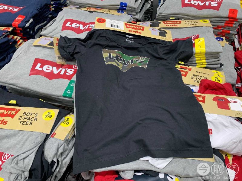 #Costco好市多1月新品通知LEVI'S 男童短袖T恤二入組 #1112705