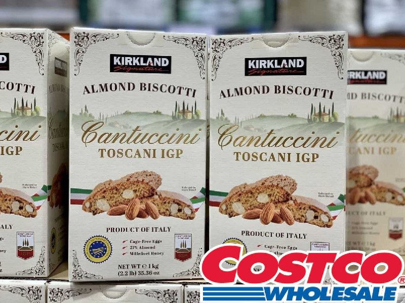 110/10/07 Costco新商品通知KIRKLAND SIGNATURE 科克蘭義大利杏仁脆餅 #1485525
