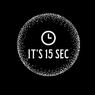 It's 15 sec
