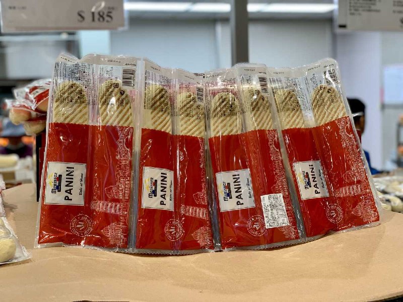 #Costco好市多04月新品通知MENISSEZ 半熟帕尼尼麵包 #1520017