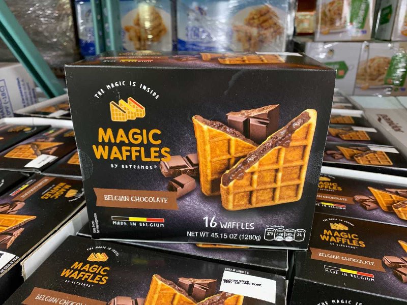 #Costco好市多05月新品通知比利時冷凍巧克力鬆餅 #130843