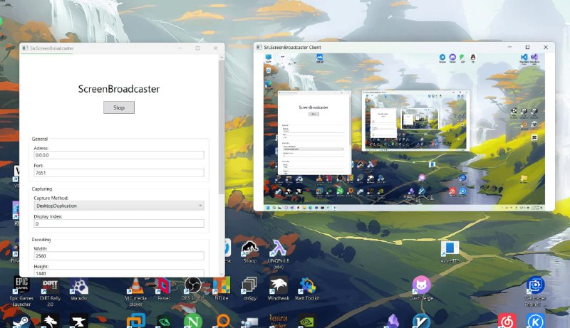 🗣ScreenBroadcaster：简单屏幕共享与远程操控工具🏷标签：#windows #屏幕共享 #远程控制👉链接：