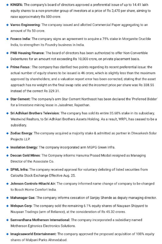 STOCKS TO WATCHSTOCKS TO WATCH