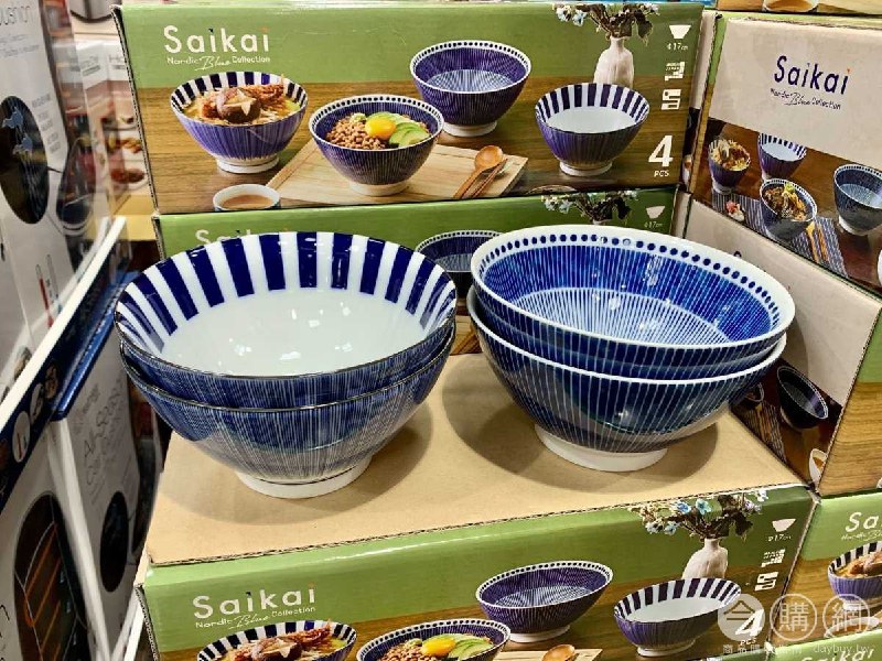 #Costco好市多06月目擊通知SAIKAI 日本陶製麵碗4件組 #113068