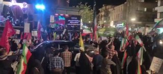 חיל משמרות המהפכה האסלאמית (משמרות המהפכה) הציג לראווה את טילי הדזפול שלו ברחובות עיר הבירה טהראן.