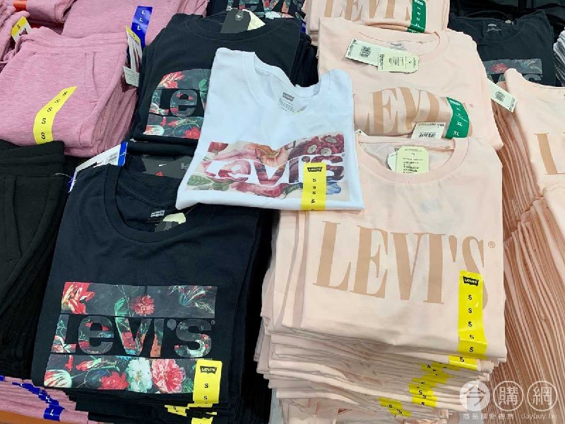 #Costco好市多05月新品通知LEVI'S 女LOGO短袖上衣 #131202