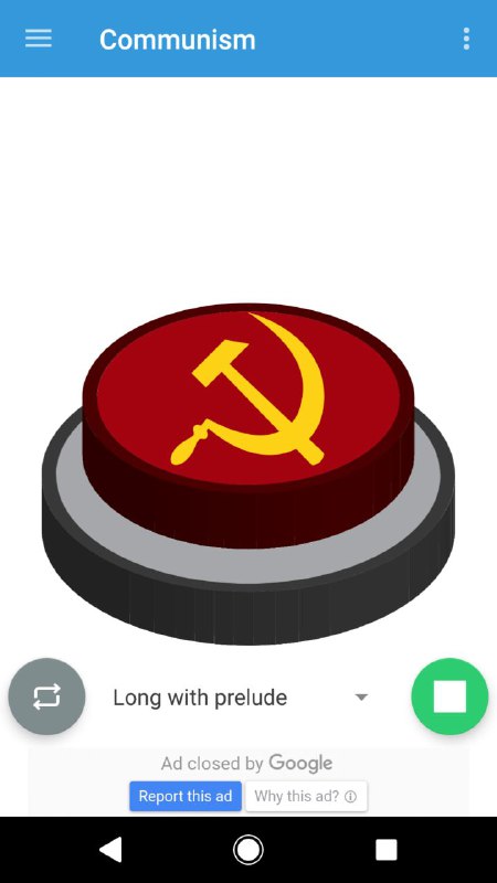 應用名「Communism Button」有丶好玩