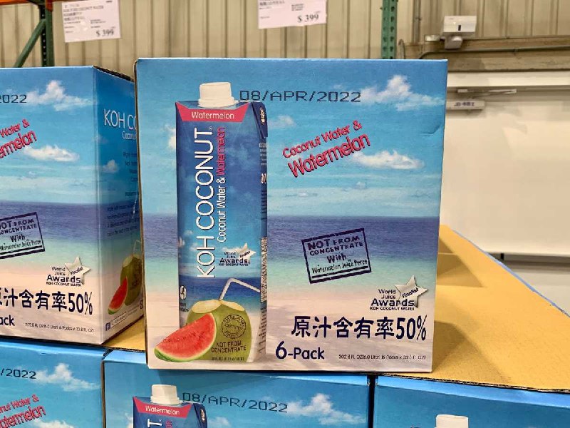 #Costco好市多04月新品通知KOH 西瓜椰子水 #223326