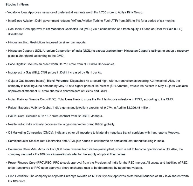 STOCKS IN NEWSSTOCKS IN NEWS