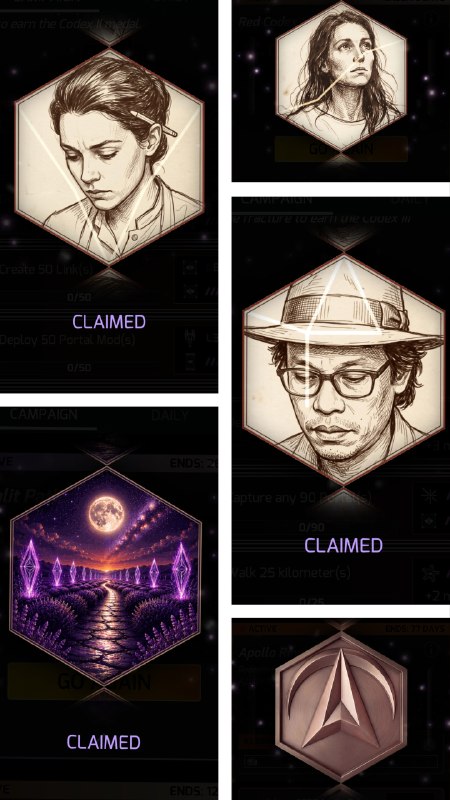 #Ingress Apollo 賽季，又淺淺拼接一下，這兩個月牌子實在太多，不禁讓人覺得是在跑路前最後割一波韭菜