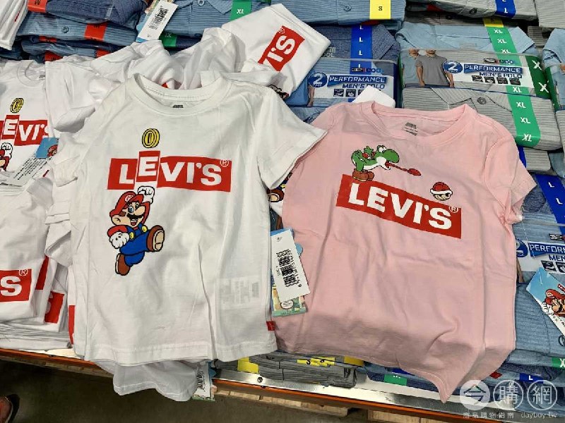 110/07/31 Costco新商品通知LEVI'S 兒童短袖上衣 #132264