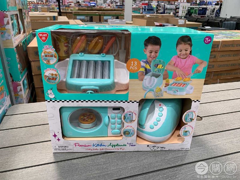 #Costco好市多6月新品通知PLAYGO 小廚師烹飪電器玩具組 #126582