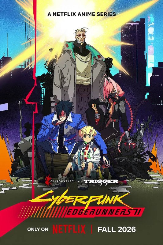 名称：赛博朋克：边缘行者 第二季（2026）NF 1080p 日英双语 内封简中 全10集