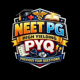 Telegram profile photo for NEET PG PYQ Group Discussion