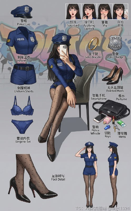 可甜可盐可御的穿搭来啦！ootd@aigc1024可甜可盐可御的穿搭来啦！ootd@aigc1024