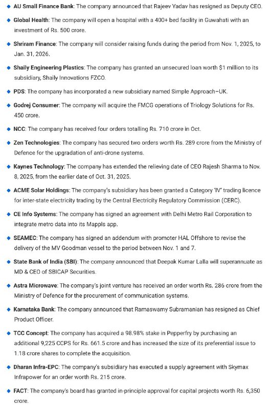 STOCKS TO WATCHSTOCKS TO WATCH