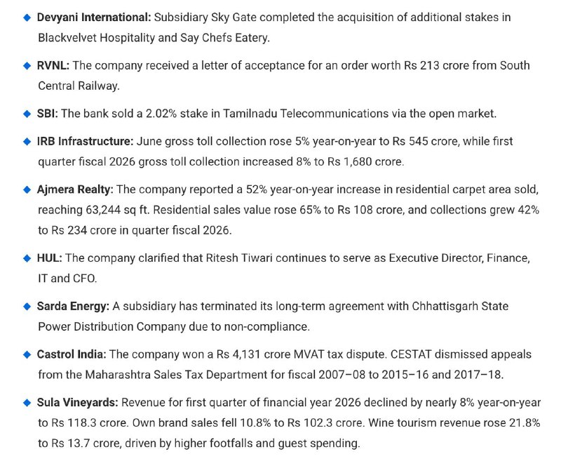 STOCKS TO WATCHSTOCKS TO WATCH