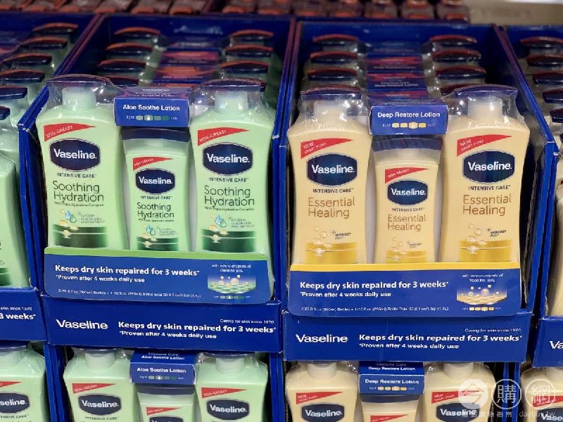Costco折價通知 12/06(四)前 折80元VASELINE 進口潤膚身體乳液三入 #864040