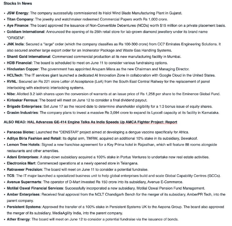 STOCKS IN NEWSSTOCKS IN NEWS
