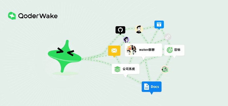 阿里发布数字员工产品 QoderWake 1.0。据介绍，用户一句话描述岗位需求，QoderWake 可生成一份角色文档，用户修改、配置和确认后，即可生成一个理解工作职...