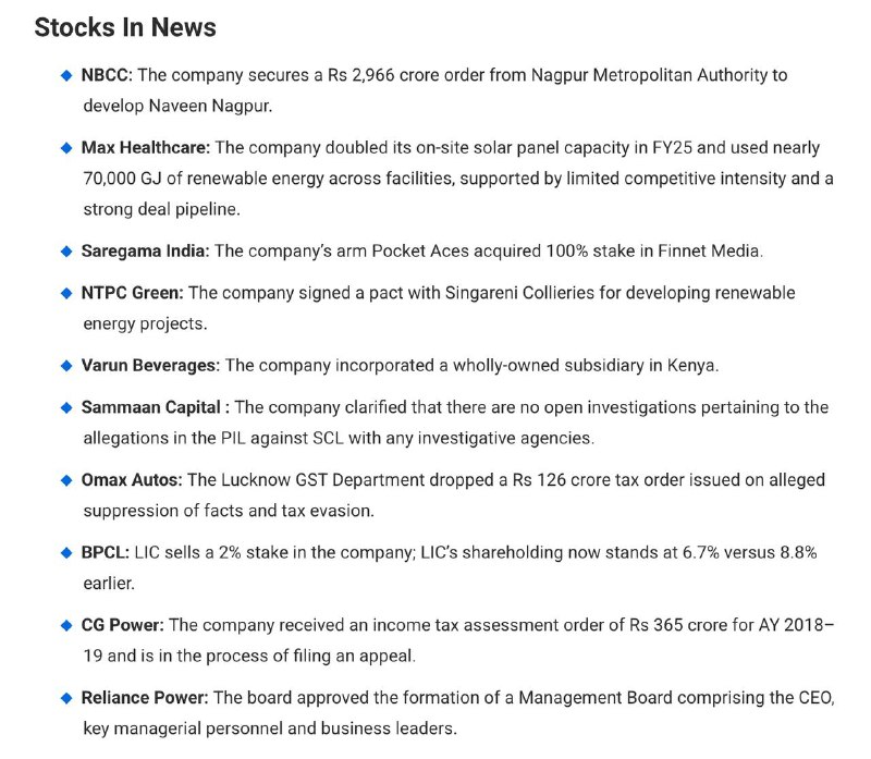 STOCKS TO WATCH