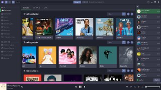 Nuclear Music Player免费音乐流媒体播放器，可搜索和播放 YouTube、Jamendo、Audius 和 SoundCloud上的音乐，搜索专辑、专辑视图、根据艺术家和曲目自动查找歌曲，支持无限下载、实时歌词、喜欢曲目、广播模式、抓取到 last.fm、按类型浏览等功能，免费无，无需注册。主页 GitHub🧘 网址: 链接01 链接02 💞 感谢 [ 来自 匿名 供稿 ]💭 中文 | 💭 聊天 | 💭 投稿