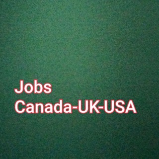 Part time and Full time jobs in Canada/UK/USA Telegram Group Link