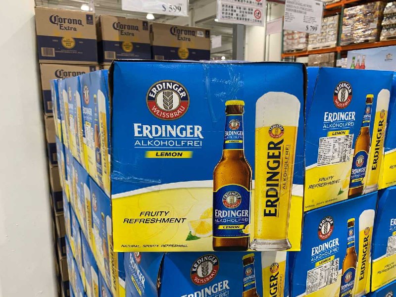 #Costco好市多8月新品通知ERDINGER 艾丁格小麥零酒精檸檬飲料 #126934