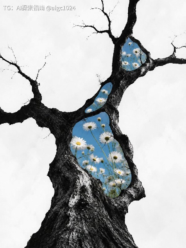 让 AI 生成一棵简单的黑色枯树，再把不同的花和天空藏进树洞里，效果令人惊艳AI探索 | Hermes/OpenClaw｜优质资源｜优质信息让 AI 生成一棵简单的黑色枯树，再把不同的花和天空藏进树洞里，效果令人惊艳AI探索 | Hermes/OpenClaw｜优质资源｜优质信息