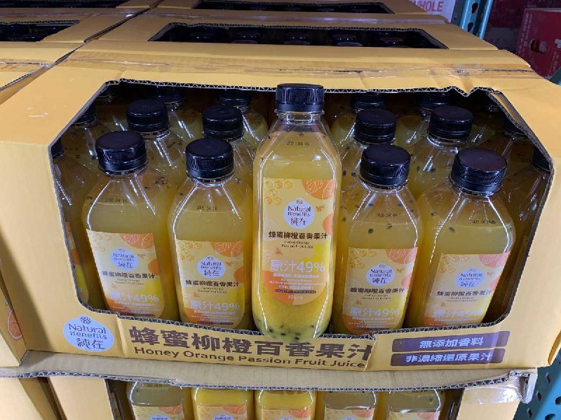 大受好評的純在出新口味了，有人喝過了嗎?NATURAL BENEFITS 蜂蜜柳橙百香果汁 #126391