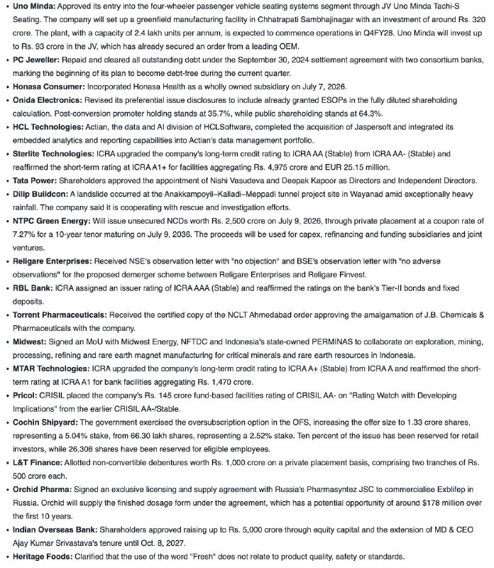 STOCKS TO WATCHSTOCKS TO WATCH