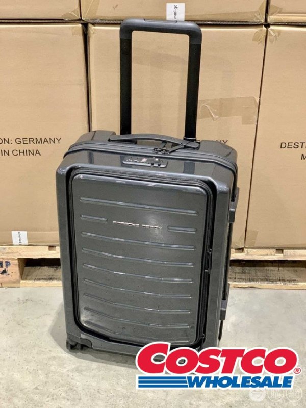 Costco新目擊商品 PORSCHE DESIGN 20吋硬殼登機箱 ，破許的登機箱，輪子不知道有沒有比較會跑