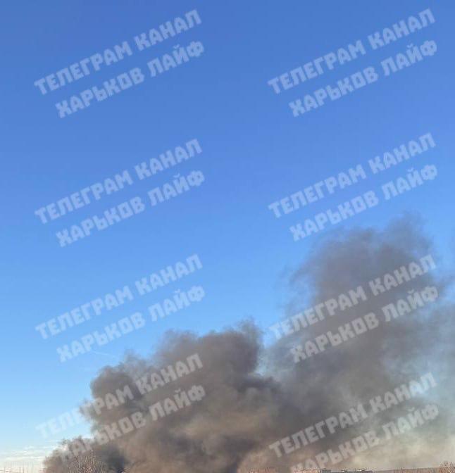 עשן בוקר מעל קלארקוב הופך למראה מוכר. תוצאות התקיפה על תשתיות האויב @Slavyangrad