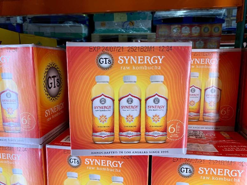 #Costco好市多04月新品通知GTS 有機薑汁康普茶 #930641