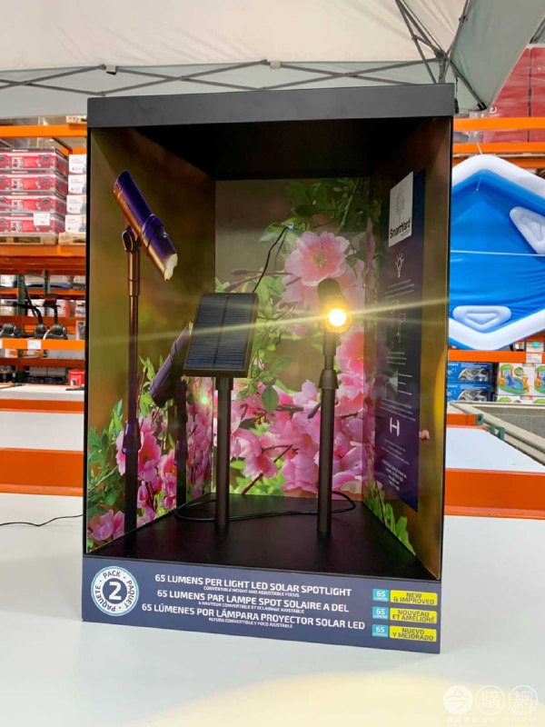 #Costco好市多05月新品通知LED太陽能造型燈2入 #1600342