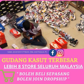 RETAIL &amp; BORONG KASUT BRANDED MURAH