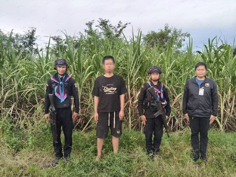 西港大事件:中国男子泰国边境被捕 自称遭下药险被转卖 10月25日 泰国东部边境配图