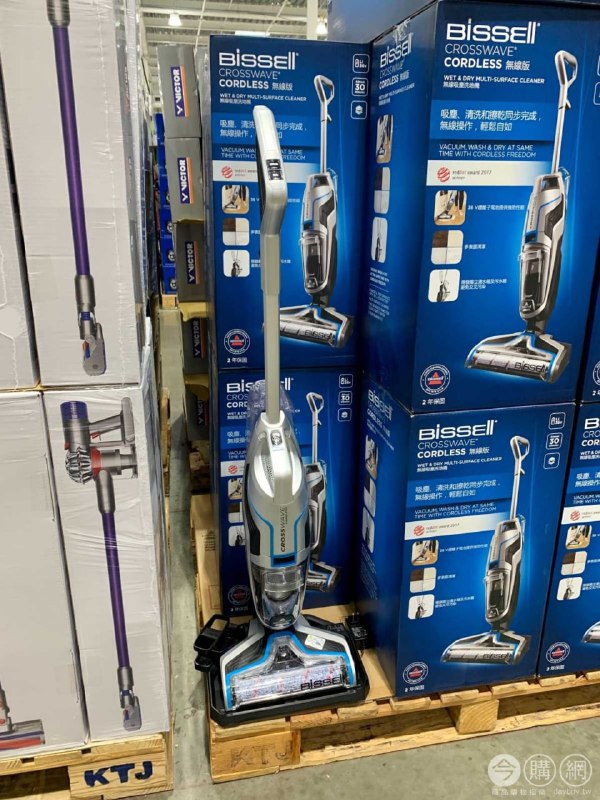 #Costco好市多12月新品通知BISSELL 無線版四合一吸塵器洗地機 #132582