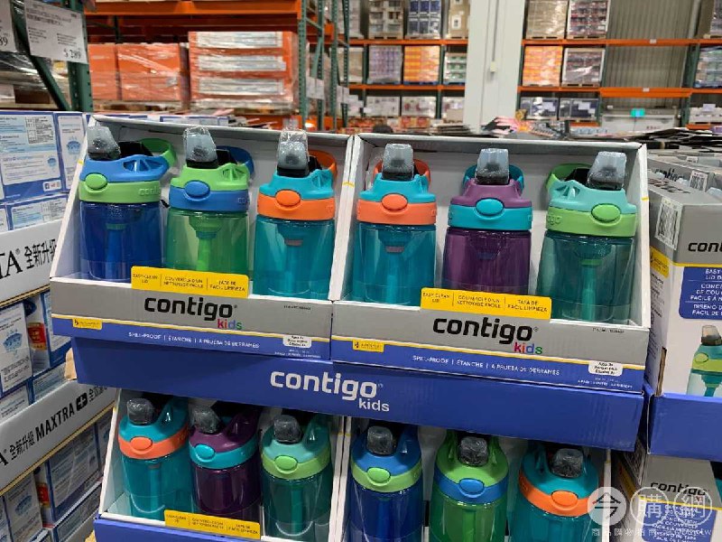 #Costco好市多6月新品通知CONTIGO GIZMO 2.0防漏兒童吸管水瓶三件組 #1338407