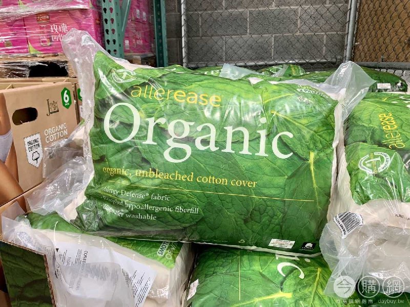 #Costco好市多05月新品通知ALLEREASE 有機棉防敏支撐型枕頭二入 #1371188