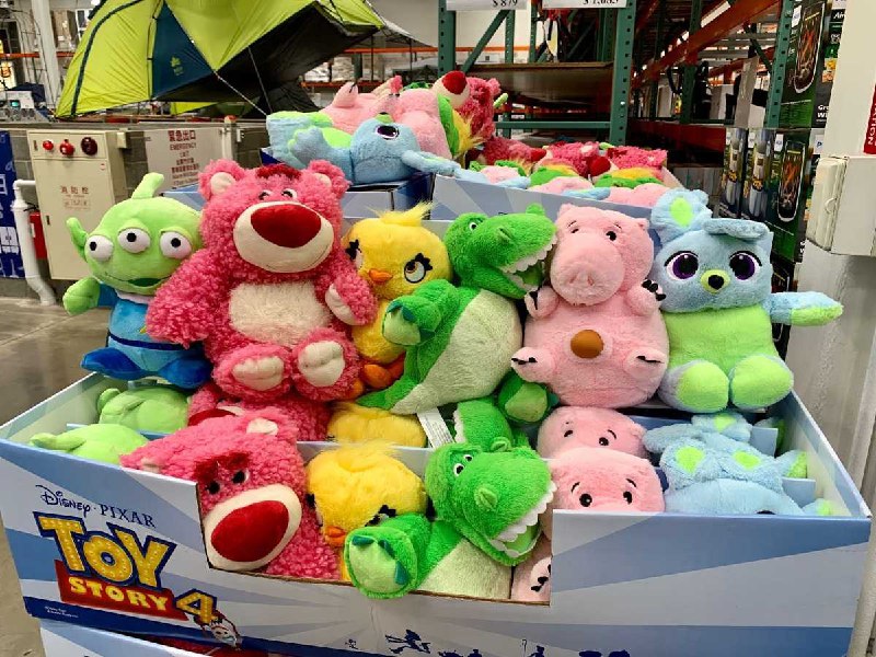 #Costco好市多7月新品通知TOY STORY 4 玩具總動員4絨毛玩偶 #126804