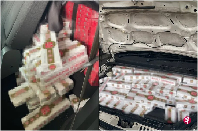 גבר מלזי בן 37 נחשד בשימוש במכונית שונה להברחת סיגריות. הוא החביא יותר מ-400 קרטונים ו-30 חפיסות סיגריות לל…