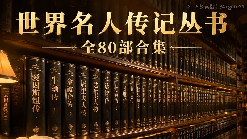 《世界名人传记丛书》本合集收录80部世界名人传记，每册系统讲述其生平事迹、思想贡献与时代影响，帮助读者从人物命运中获取智慧与启示，是了解世界历史与文化的经典传记库