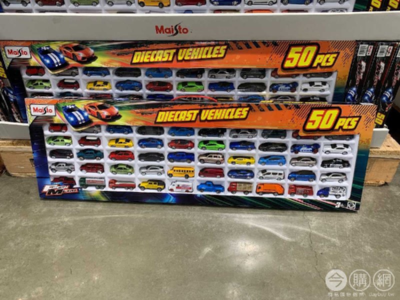 #Costco好市多1月近期新品通知MAISTO 3吋模型小車50入 #125014