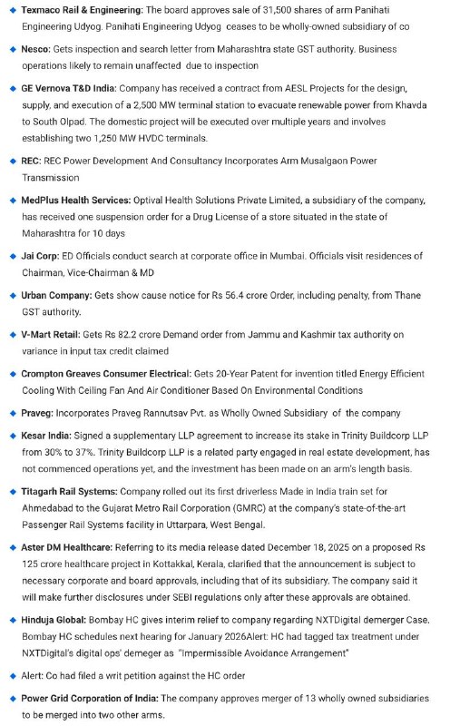 STOCKS TO WATCHSTOCKS TO WATCH