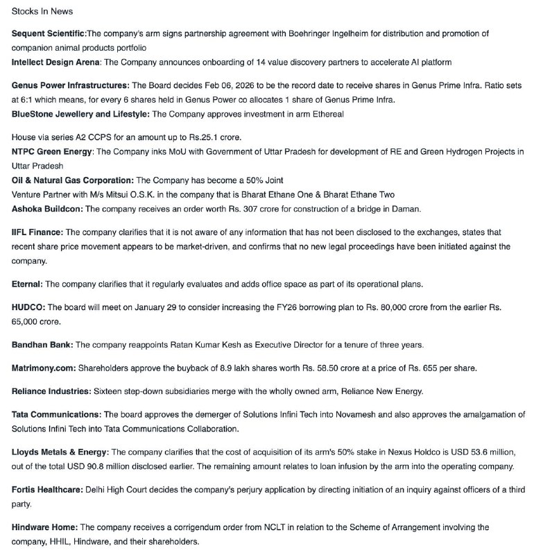 STOCKS TO WATCHSTOCKS TO WATCH