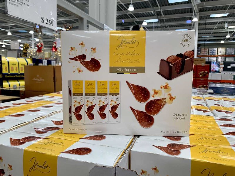 #Costco好市多10月新品通知HAMLET 爆米花脆片牛奶巧克力 #51678