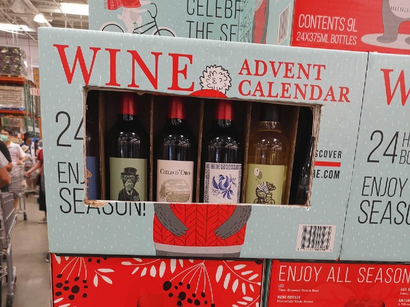 #Costco好市多10月新品通知#未成年請勿飲酒#2篇FB社團開箱2020 葡萄酒聖誕倒數禮盒 #127829