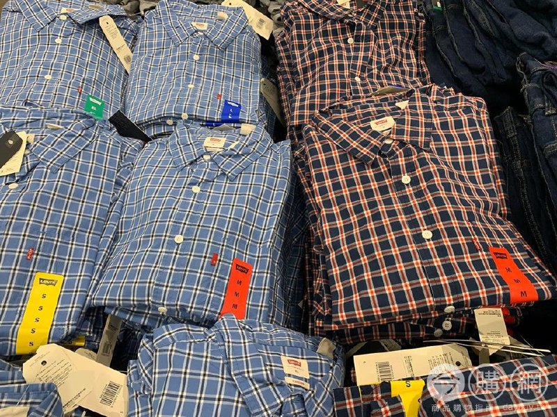 #Costco好市多5月新品通知LEVI'S 男短袖純綿格子襯衫 #127090